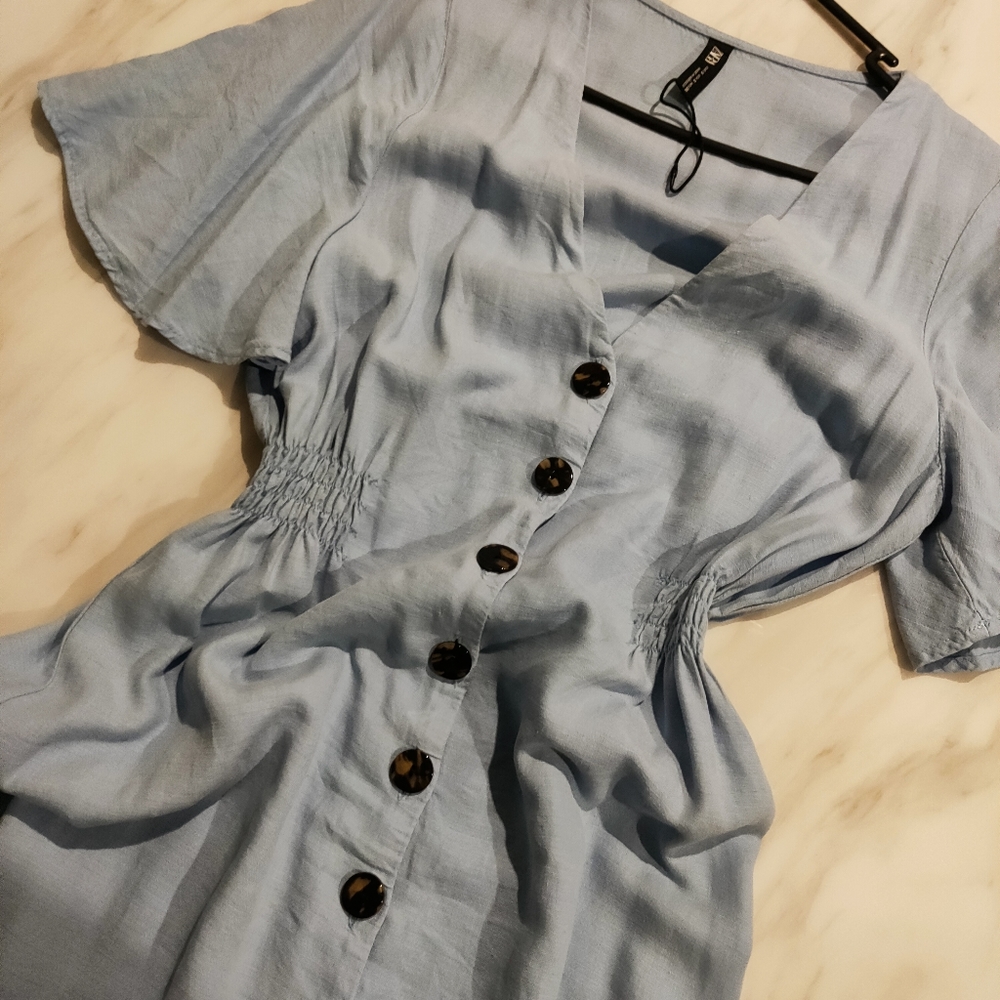 ZARA Linen maxi dress - Picture 3 of 4